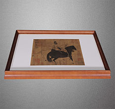 永州市书画装裱配框服务案例